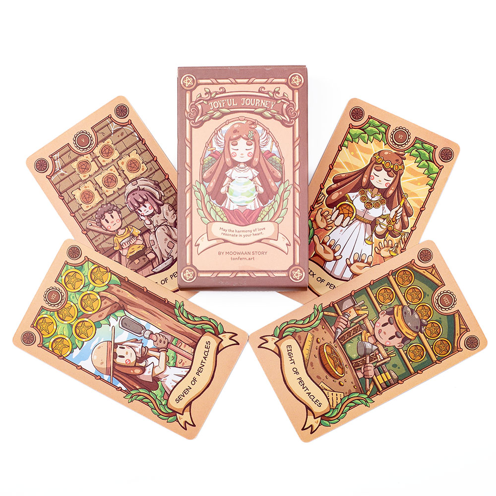 Board Game Oracle - 10.3X6cm Joyful Journey Tarot Deck Full