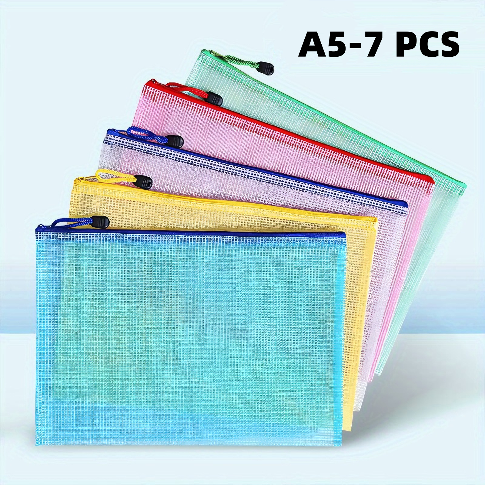 Board Game Store - A5 Mesh Zipper Bag, Waterproof Storage