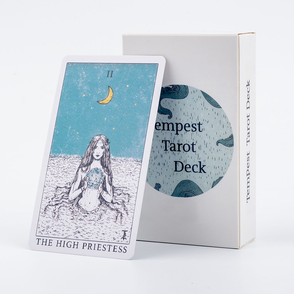 Board Game Oracle - Ocean Themed Tempest Tarot Deck 78