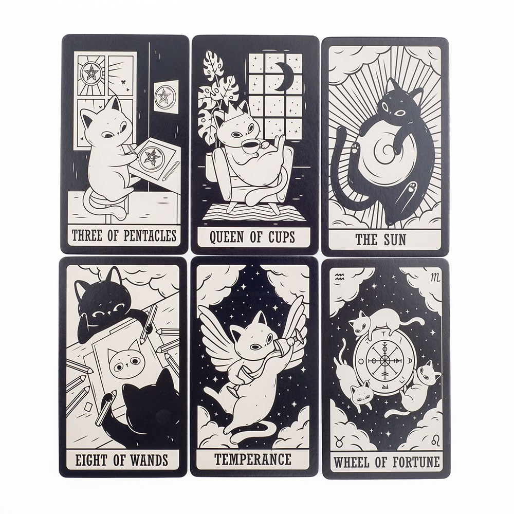 Kitten Tarot Deck 78Pcs Cute B - Board Game Oracle avis et prix