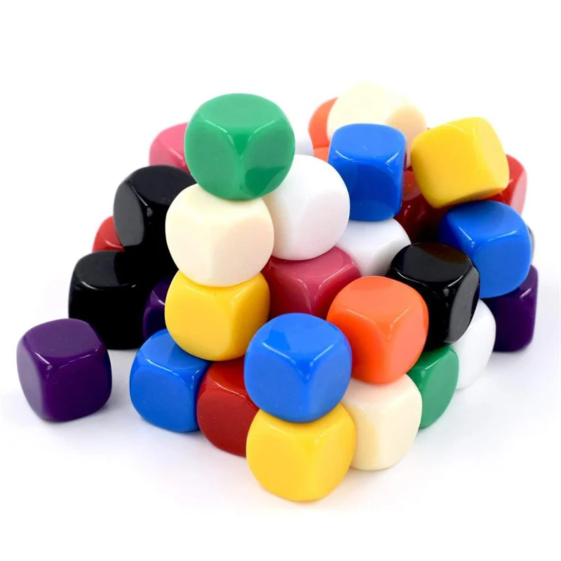 10Pcs Acrylic 16mm Multicolor  - Board Game Loop avis et prix