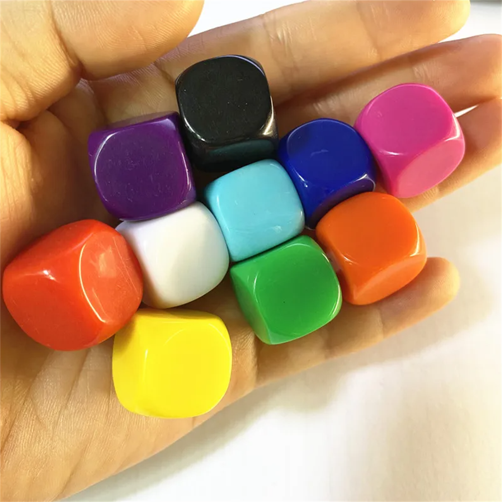 10Pcs Acrylic 16mm Multicolor  - Board Game Loop avis et prix