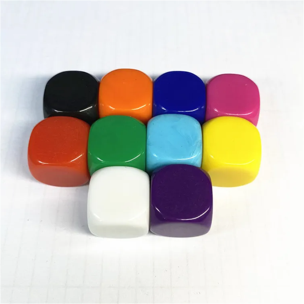 10Pcs Acrylic 16mm Multicolor  - Board Game Loop avis et prix