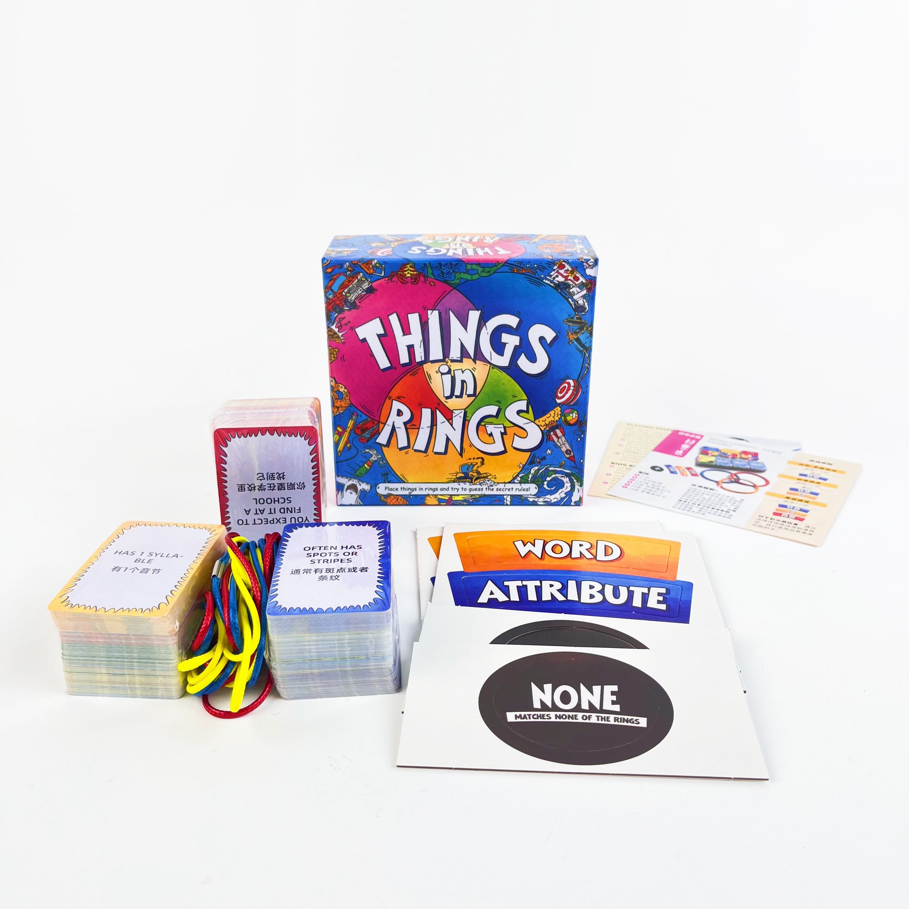 Things In Rings Family Card Li - Board Game Loop avis et prix