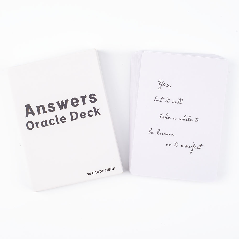 Answers Oracle Deck 36 Cards M - Board Game Quantum avis et prix