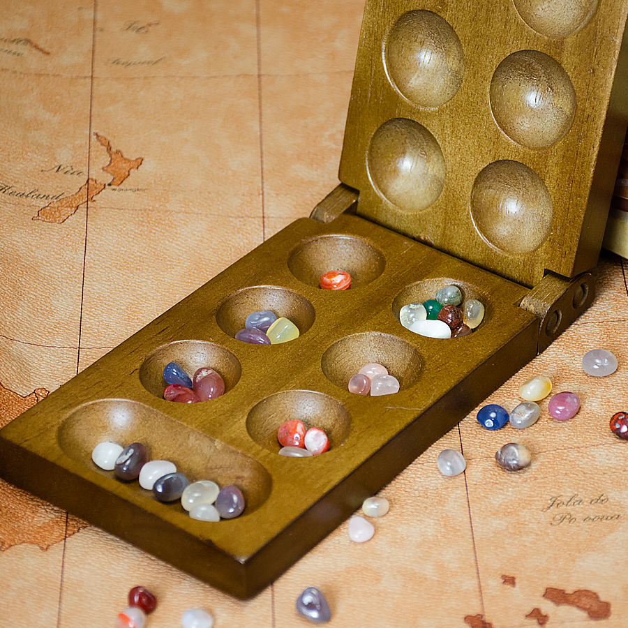 Classic African mancala board  - Board Game Store avis et prix