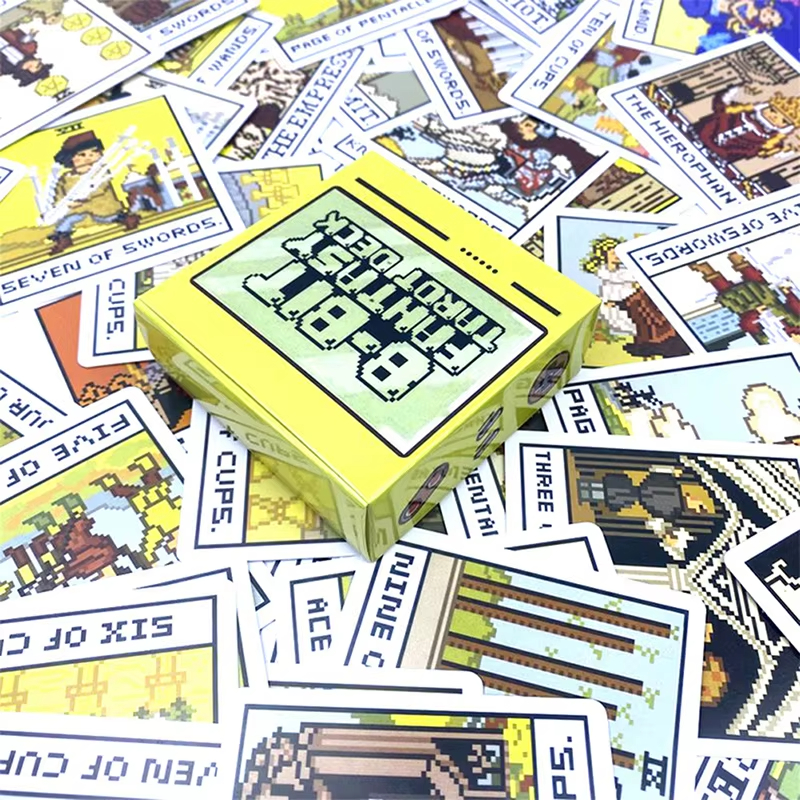 8 Bit Fantasy Tarot Deck Card  - Board Game Quantum avis et prix