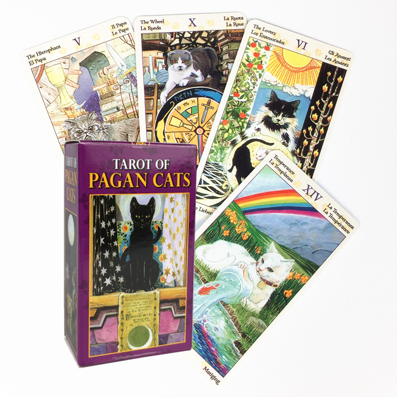 78 Cards Deck Tarot Of Pagan C - Board Game Oracle avis et prix