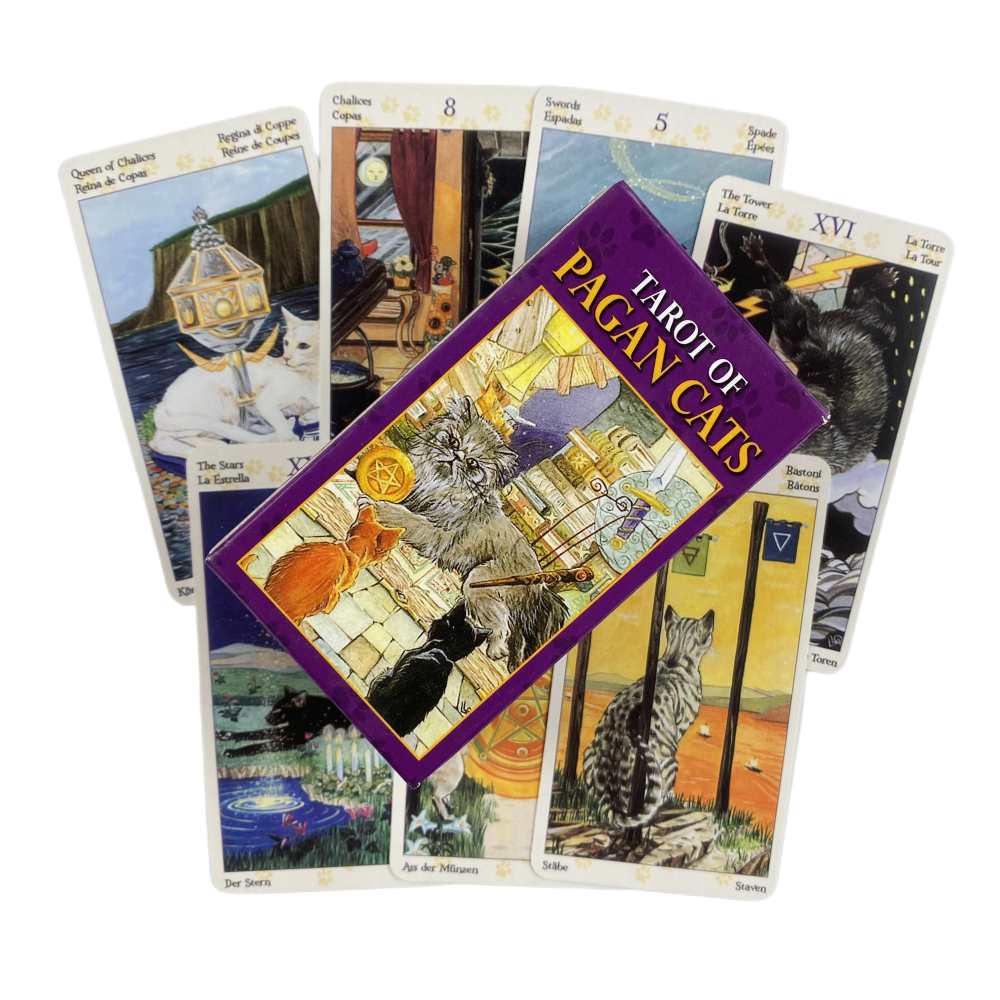 78 Cards Deck Tarot Of Pagan C - Board Game Oracle avis et prix
