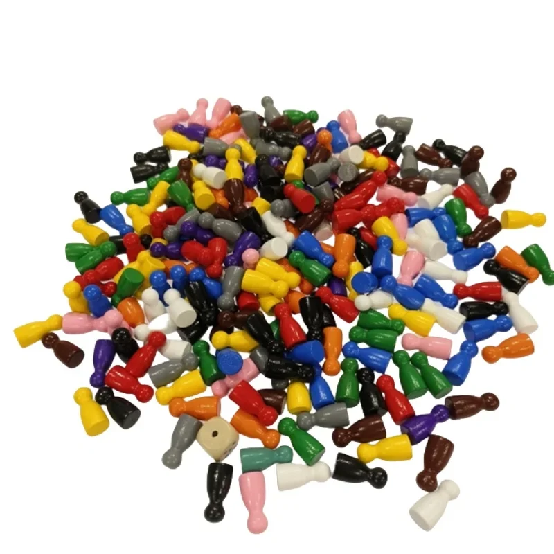 100 Pcs Colorful Wooden Chess  - Board Game Loop avis et prix
