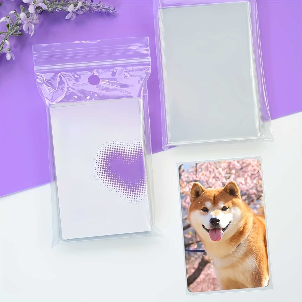 50/100pcs high-definition card - Card Sleeves Protector avis et prix