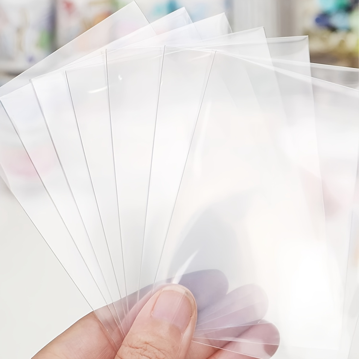 50/100pcs high-definition card - Card Sleeves Protector avis et prix