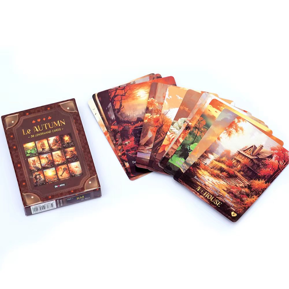 Lenormand Tarot Deck Le Autumn - Board Game Quantum avis et prix