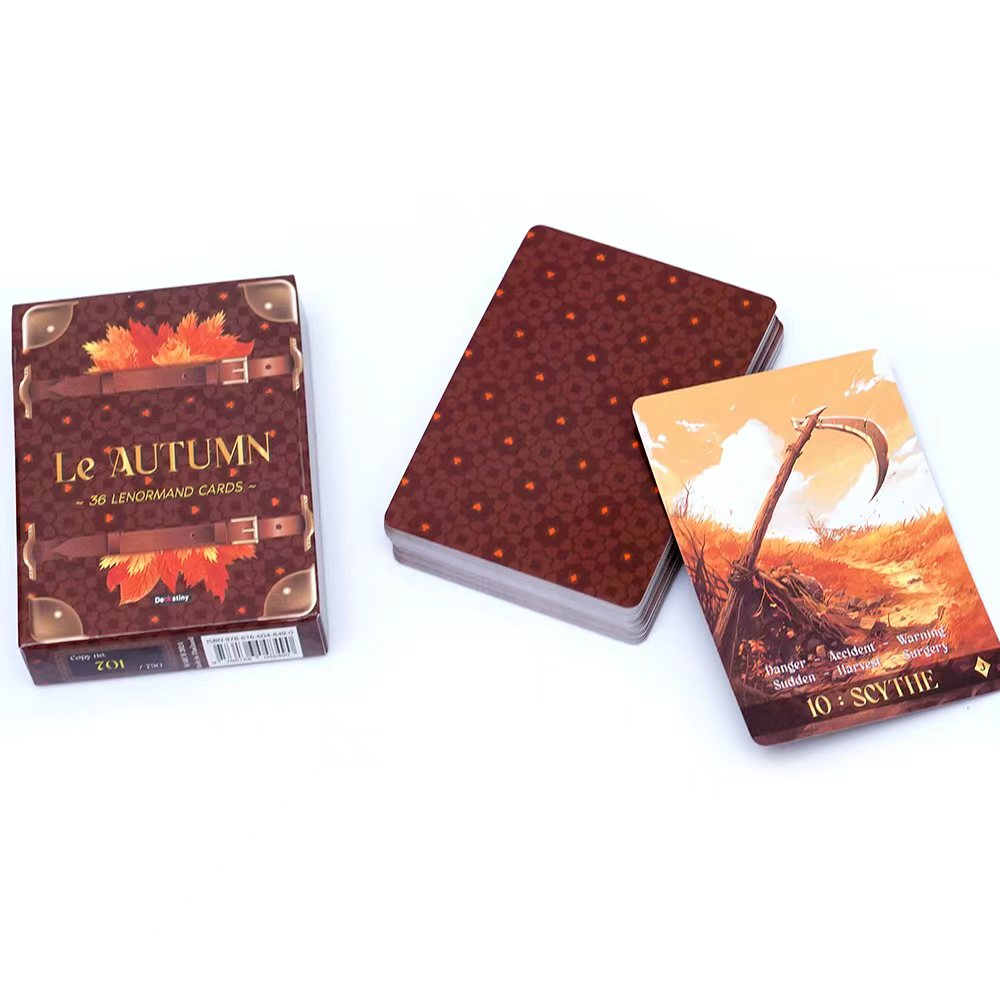 Lenormand Tarot Deck Le Autumn - Board Game Quantum avis et prix