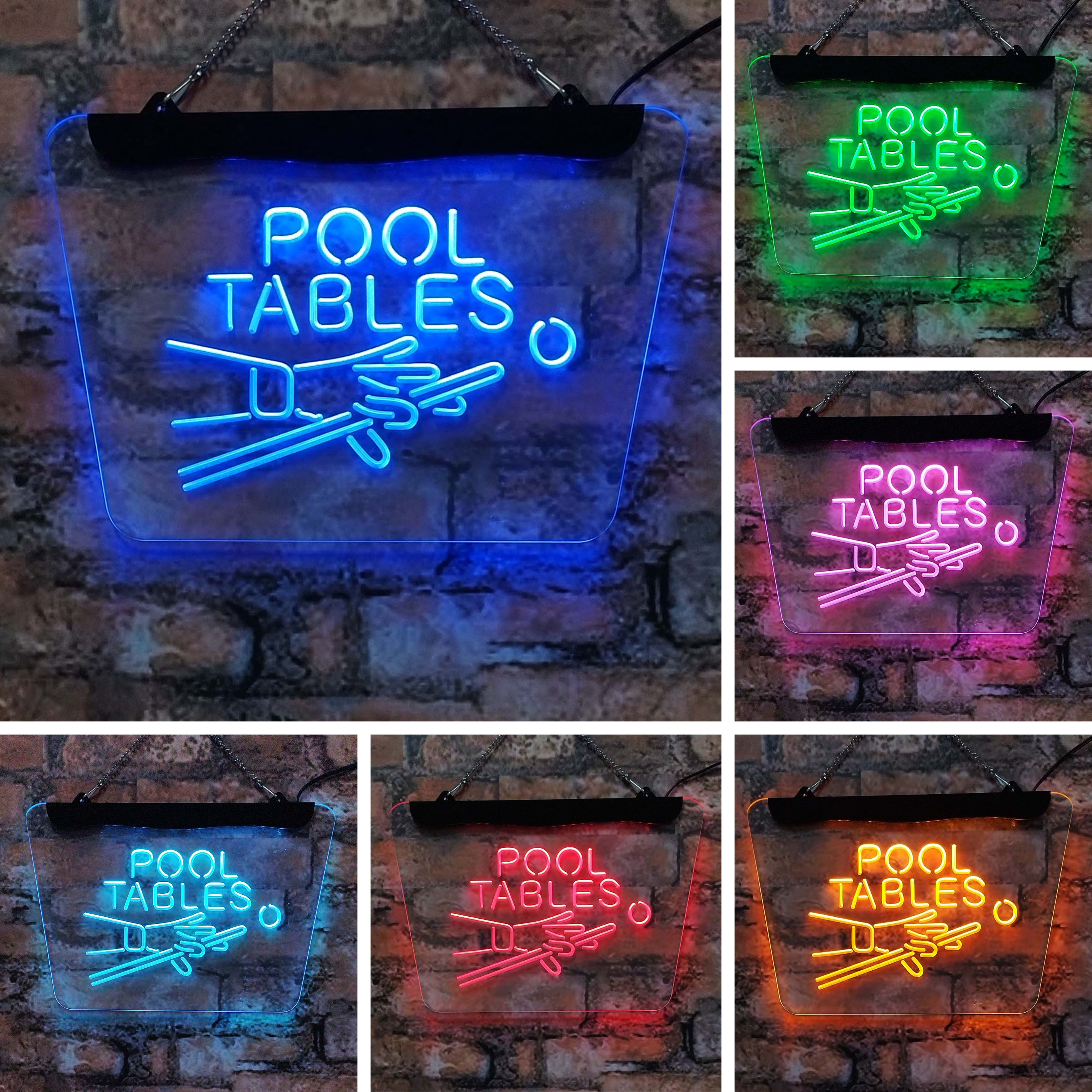 Billiard table, game room, LED - Board Game Store avis et prix