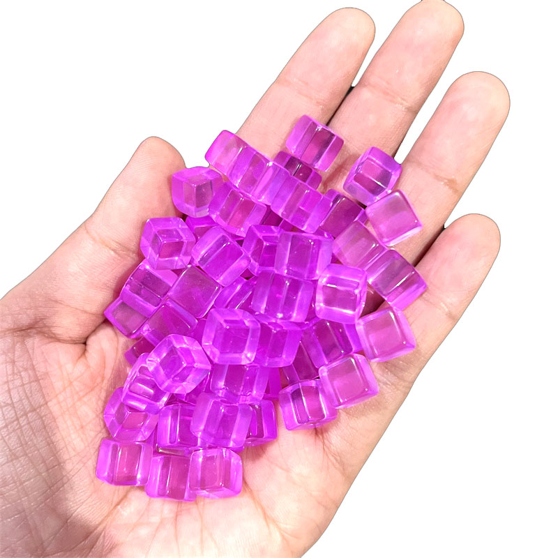 100pcs/set 8mm Clear Cube Dice - Board Game Loop avis et prix