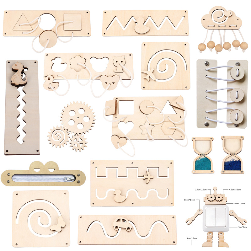 Baby Montessori Busy Board DIY - Board Game China avis et prix