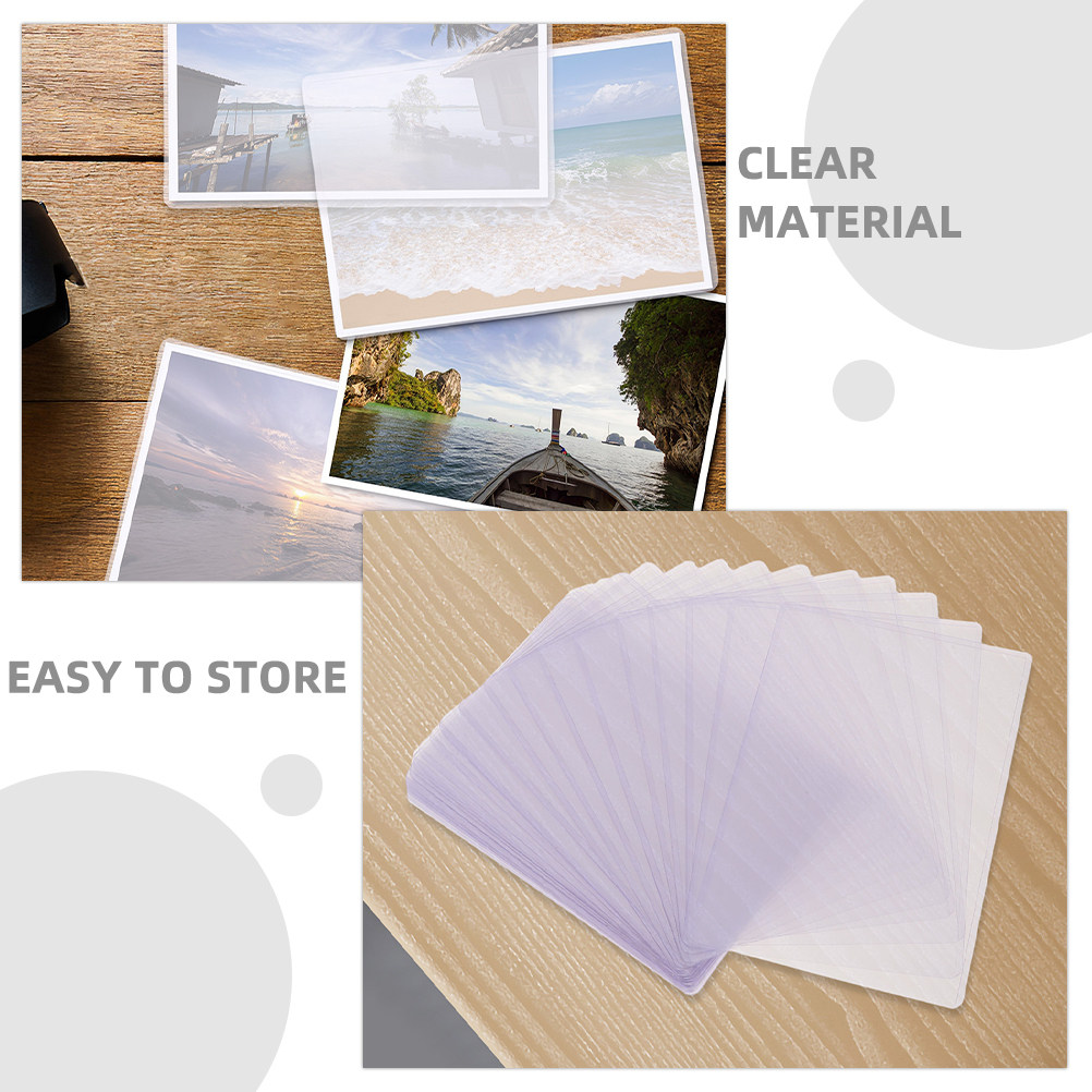 50Pcs Transparent Card Protect - Card Sleeves Protector avis et prix