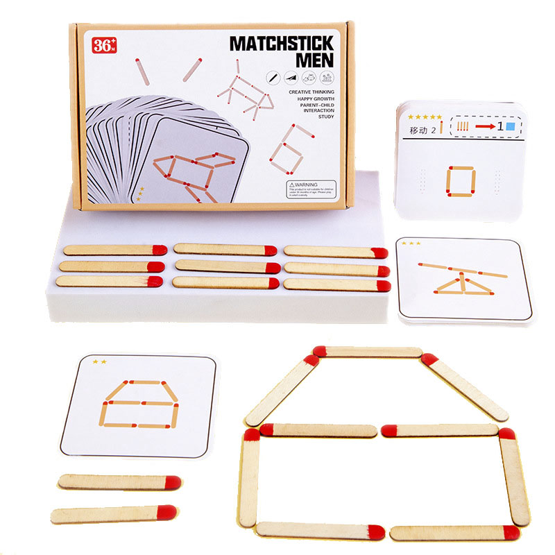 Montessori Matches Puzzles Gam - Board Game China avis et prix