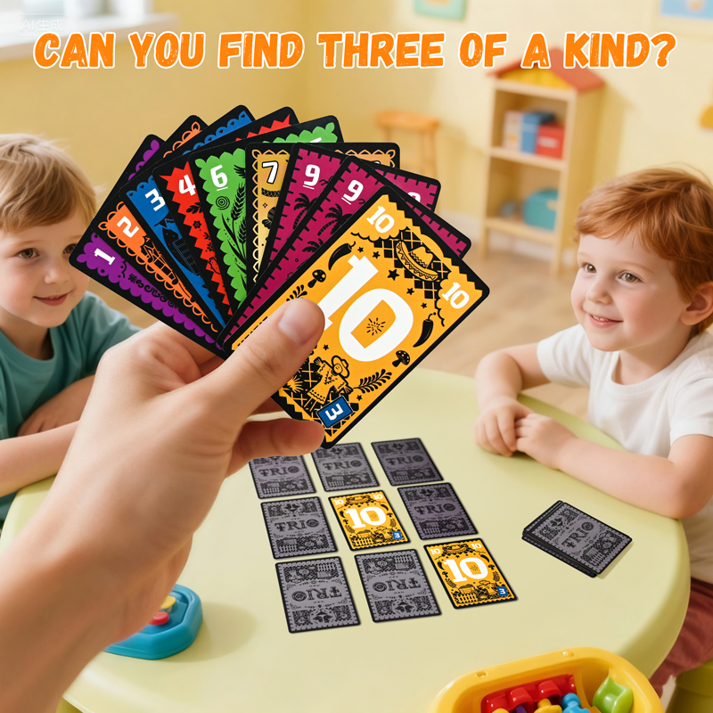 Strategic Card Board Game TRIO - Cooperative Card Game avis et prix