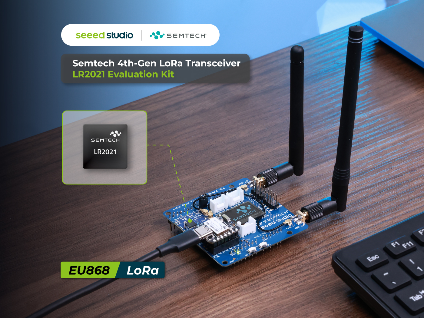 868MHz Semtech LR2021 LoRa Plu - Cooperative Card Game avis et prix