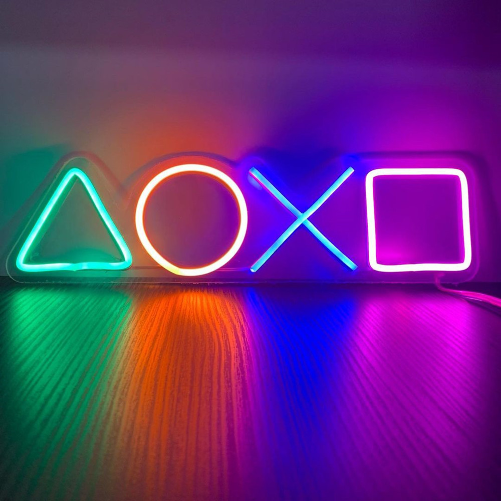 LED Neon Sign Lights Creative  - Board Game Store avis et prix
