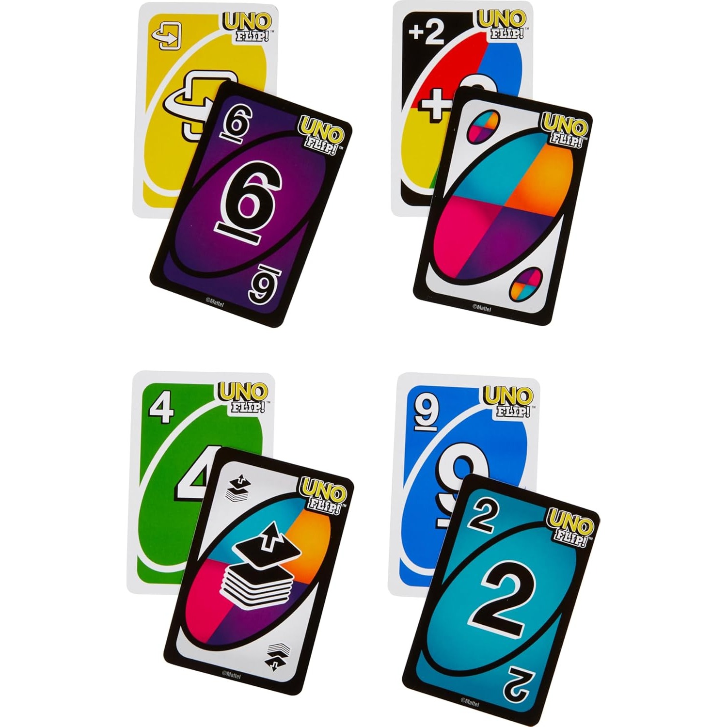 100% Original Mattel UNO Flip  - Cooperative Card Game avis et prix