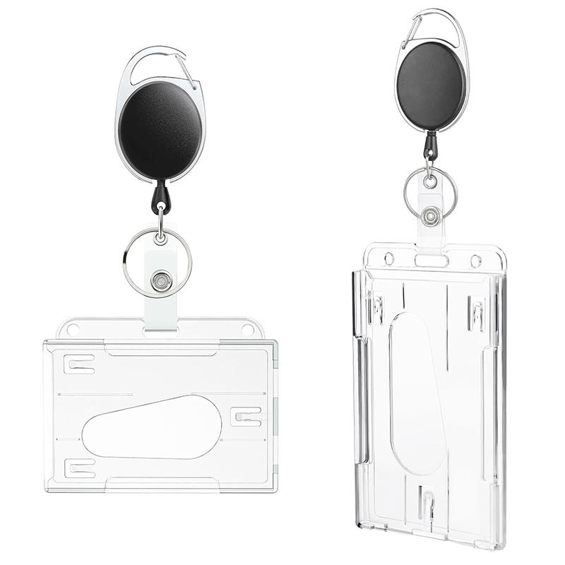 Transparent Cards Slots ID Tag - Card Sleeves Protector avis et prix