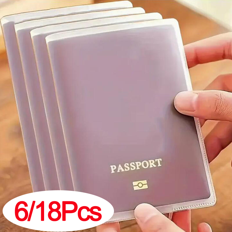 6/18pcs Passport Cover Bag Tra - Card Sleeves Protector avis et prix