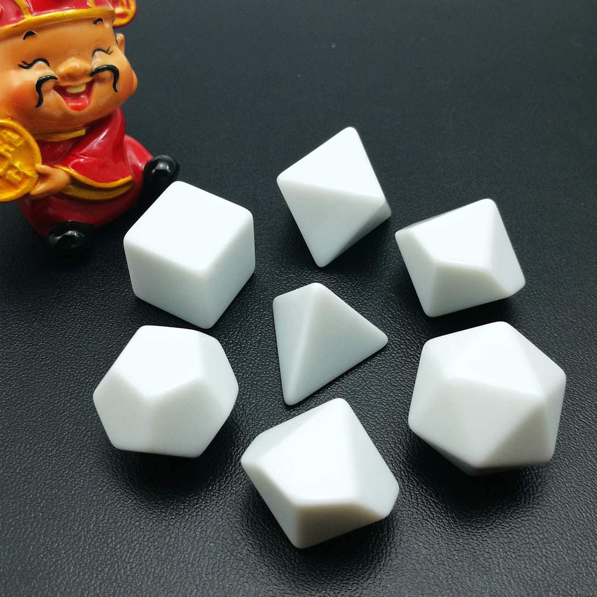 7 pcs/set Blank Rounded Dice D - Board Game Loop avis et prix