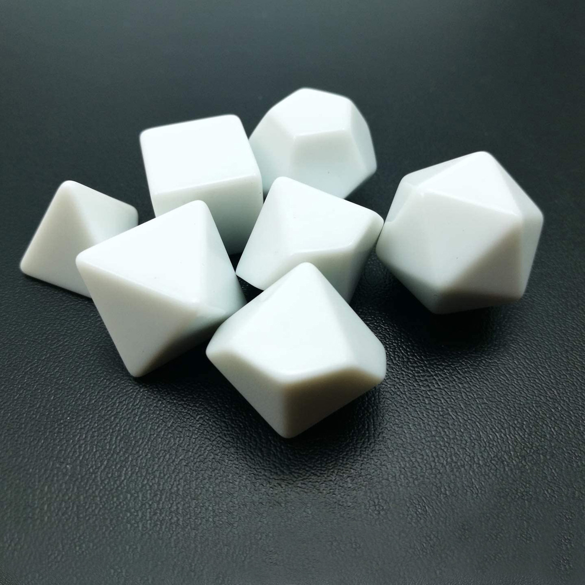 7 pcs/set Blank Rounded Dice D - Board Game Loop avis et prix