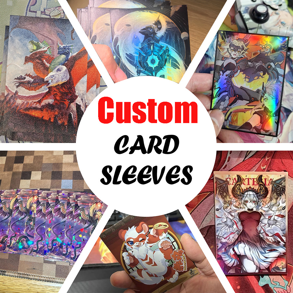 15PCS/50PCS/60PCS/70PCS HD Cus - Card Sleeves Protector avis et prix