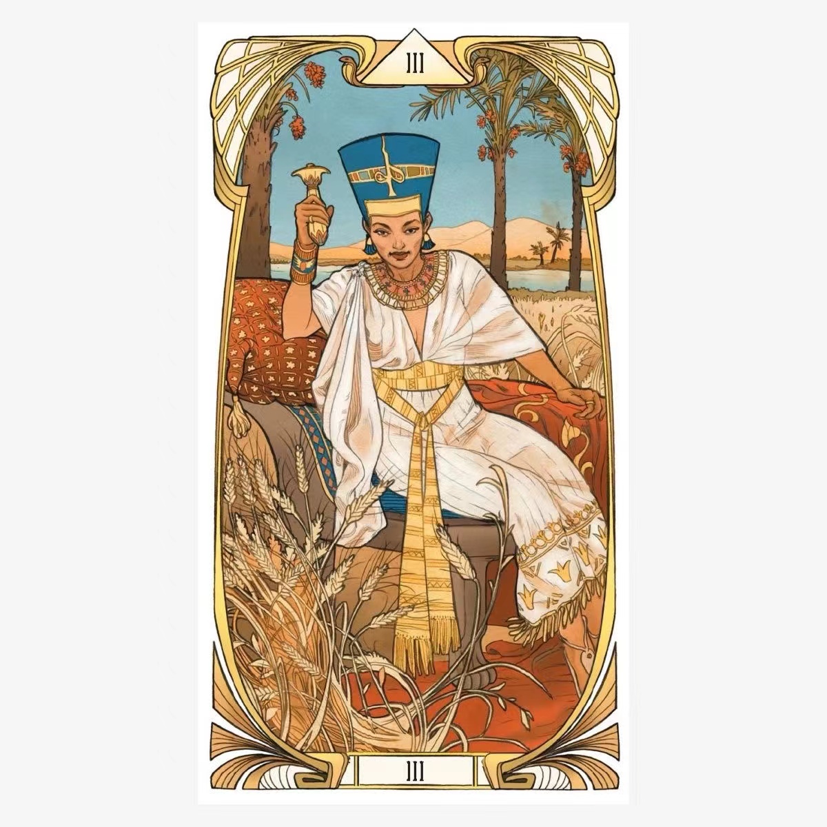 Egyptian Art Nouveau Tarot car - Board Game Quantum avis et prix