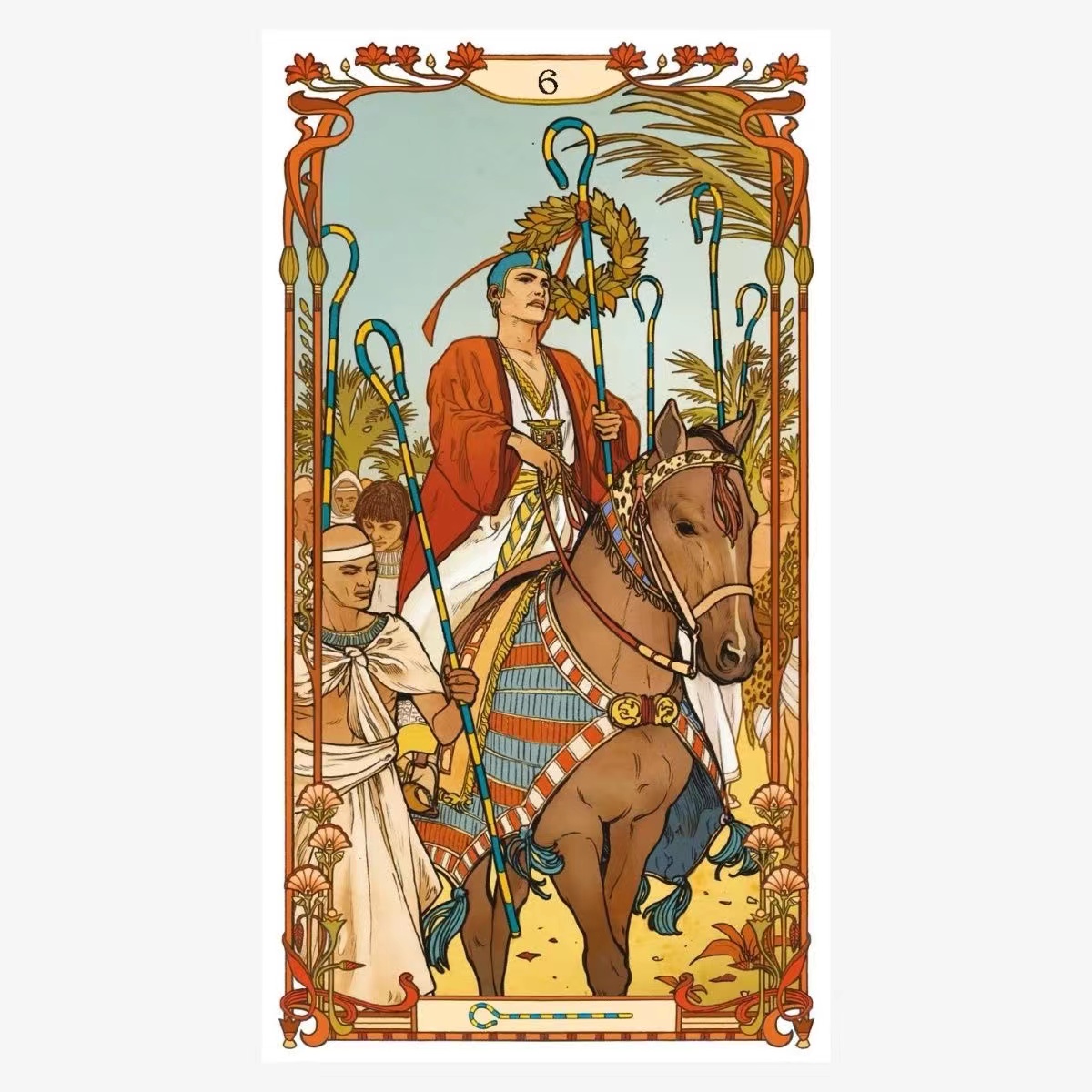 Egyptian Art Nouveau Tarot car - Board Game Quantum avis et prix