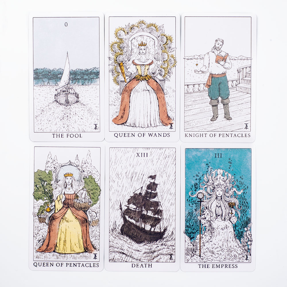 Ocean Themed Tempest Tarot  De - Board Game Oracle avis et prix